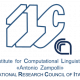 Institute of computational linguistics "Antonio Zampolli" logo